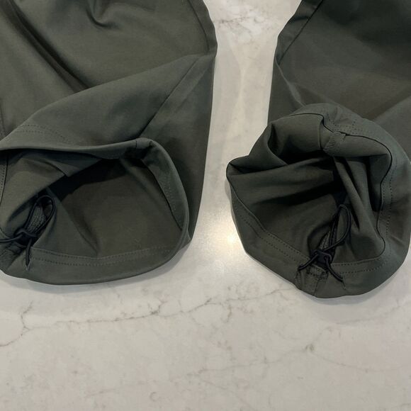 prAna NEW Stretch Zion Cargo Pant Womens 10 x33 Green Hiking High Rise Cinch Hem - Picture 14 of 16